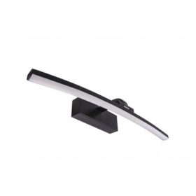  Strühm Mamba Led 8w-os 85X400 mm natúr fehér, fekete tükör feletti lámpa