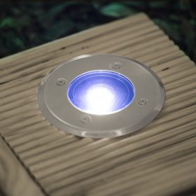   GARDEN LED-es süllyeszthető, lépésálló szolár lámpa 11440