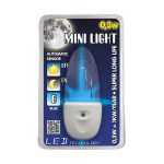   Luxera Lighting Mini light éjszakai fény 0,3w/led kék - Prezent (1611)