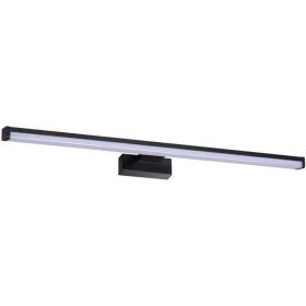   Kanlux LED lámpatest, tükörvilágítás, 12W, 60 cm, természetes fehér, fekete, IP44, ASTEN (26684)