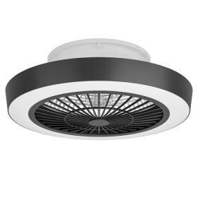   EGLO SAZAN LED-CCT VENTILÁTOROS MENNYEZETI LÁMPATEST FEHÉR/FEKETE ( 35096 )