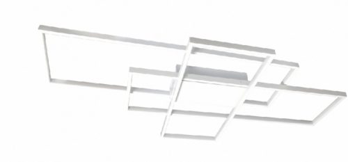 MasterLED Galaxis Pegaz 130 W-os, 105x50 cm fehér LED távirányítós mennyezeti lámpa (3604)