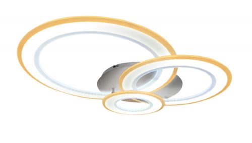 MASTERLED Lucero Chase 188 W-os, 50 cm átmérőjű fehér LED távirányítós és mobil applikációval vezérelhető mennyezeti lámpa 5002-W