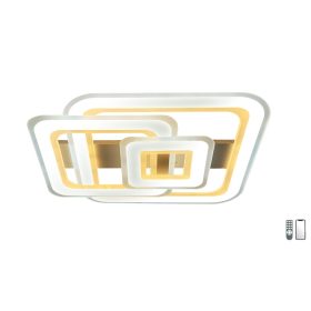   MASTERLED Lucero Marshall 188 W-os, 50 cm átmérőjű fehér LED távirányítós és mobil applikációval vezérelhető mennyezeti lámpa 5003-W