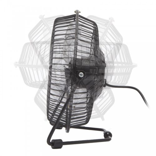 DELIGHT USB MINI VENTILÁTOR FEKETE 18CM 51110