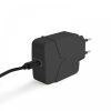 DELIGHT Hálózati Adapter Type-C PD18W gyorstöltéssel - fekete 55043BK