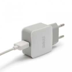 DELIGHT USB hálózati adapter fehér 55045-1WH