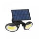 Mozgásérzékelős szolár reflektor - forgatható fejjel - 2 COB LED (55283)