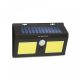 Mozgásérzékelős szolár reflektor - fali - COB LED (55287)