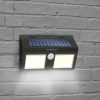 Mozgásérzékelős szolár reflektor - fali - COB LED (55287)