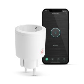   Globiz Smart okos konnektor - fogyasztásmérővel - Amazon Alexa, Google Home, Siri, IFTTT kompatibilitás wifi(55359B)
