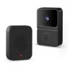 55385BK DELIGHT Smart videó kaputelefon szett - Wi-Fi-s, akkumulátoros - HD - fekete