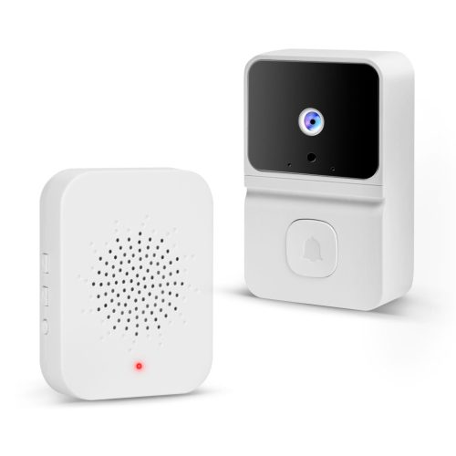 55385WH DELGHT Smart videó kaputelefon szett - Wi-Fi-s, akkumulátoros - HD - fehér