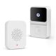 55385WH DELGHT Smart videó kaputelefon szett - Wi-Fi-s, akkumulátoros - HD - fehér