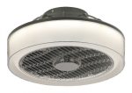   Rábalux 6857 Dalfon beltéri mennyezeti állítható színhőmérsékletű CCT LED lámpa ventillátorral, 30W, szürke