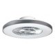 Rábalux Dalfon beltéri mennyezeti állítható színhőmérsékletű CCT LED lámpa ventillátorral, 40W, ezüst