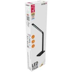 Avide LED Asztali Lámpa Tyler Fekete 6W ABLDL-6W-TYL-B