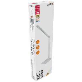 Avide LED Asztali Lámpa Tyler Fehér 6W ABLDL-6W-TYL-W