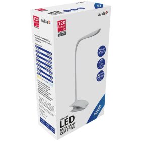   Avide LED Asztali Lámpa Csíptethető Fehér 1.5W (ABLDL-CLIP-1.5W)