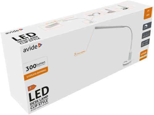 Avide LED Asztali Lámpa Felfogatható és Állványos 5W (ABLDL-DM-STAND-5W)