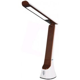 Avide LED Asztali Lámpa Bőrhatású Hugo Fehér-Barna 5W