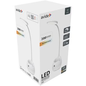 Avide LED Asztali Lámpa Tolltartóval 5W ABLDL-PENCASE-5W