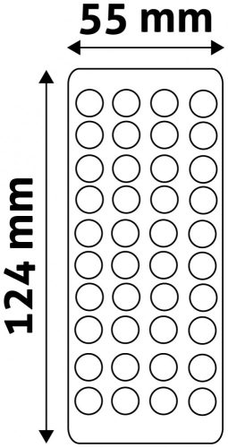 Avide LED Szalag 12V 96W RGB+W 40 Gombos IR (infra) Távirányító és Vezérlő