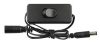 LED Szalag 12V DC Csatlakozó Kapcsolóval avide (ABLS12VDC-SWITCH)
