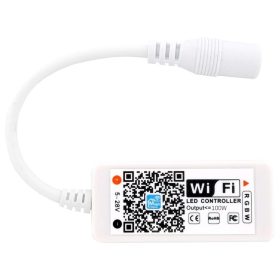 LED Szalag 12V 100W RGB+W Mini WIFI-s Vezérlő