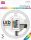 LED Szalag Bliszter 12V 7.2W SMD5050 30LED RGB IP65 5m