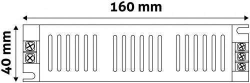 LED Szalag 12V 60W IP20 Slim Tápegység