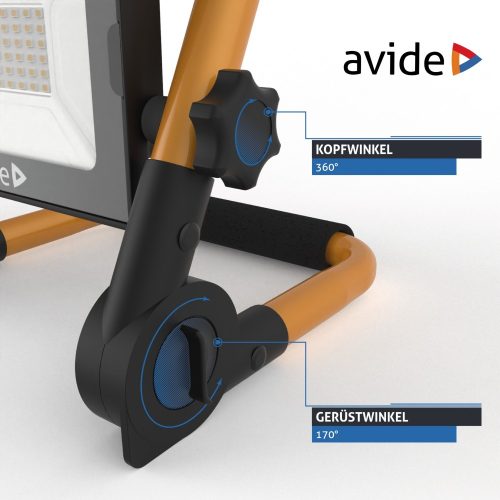 Avide LED Reflektor Slim SMD 30W állványos 1.5m NW 4000K ABSSTFLNW-30W