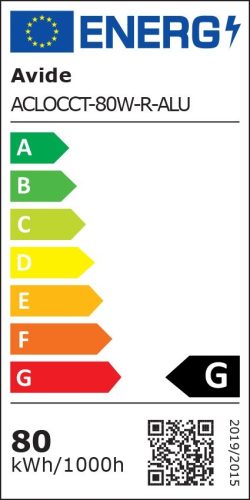 Avide LED Mennyezeti Lámpa Pandora-CCT (ALU) 80W távirányítóval (AVIDE ACLOCCT-80W-R-ALU)