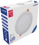   Avide LED Beépíthető Kerek Mennyezeti Lámpa ALU 6W CW 6400K (ACRPCW-R-6W-ALU)