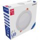 Avide LED Beépíthető Kerek Mennyezeti Lámpa ALU 6W CW 6400K (ACRPCW-R-6W-ALU)