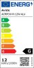 Avide LED Beépíthető Kerek Mennyezeti Lámpa ALU 12W CW 6400K