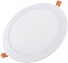 Avide LED Beépíthető Kerek Mennyezeti Lámpa ALU 18W CW 6400K