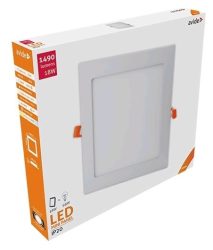 Avide LED Beépíthető Négyzetes Mennyezeti Lámpa ALU 18W NW 4000K