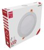 Avide LED panel Beépíthető Kerek Mennyezeti Lámpa ALU 12W WW 3000K ACRPWW-R-12W-ALU