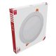 Avide LED panel Beépíthető Kerek Mennyezeti Lámpa ALU 24W WW 3000K ACRPWW-R-24W-ALU
