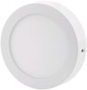 Avide LED Falra Szerelhető Kerek Mennyezeti Lámpa ALU 12W CW 6400K