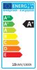 Avide LED Falra Szerelhető Kerek Mennyezeti Lámpa ALU 18W CW 6400K