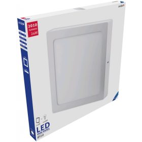   Avide LED Falra Szerelhető Négyzetes Mennyezeti Lámpa ALU 24W CW 6400K