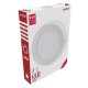 Avide LED Falra Szerelhető Kerek Mennyezeti Lámpa ALU 12W WW 3000K ACSMWW-R-12W-ALU