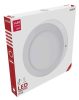 Avide LED Falra Szerelhető Kerek Mennyezeti Lámpa ALU 18W WW 3000K ACSMWW-R-18W-ALU