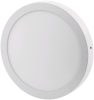 Avide LED Falra Szerelhető Kerek Mennyezeti Lámpa ALU 24W WW 3000K ACSMWW-R-24W-ALU
