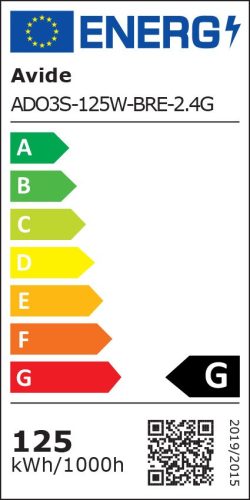 Avide Design Mennyezeti Lámpa Brees 125W(62.5+62.5) RF Távirányítóval