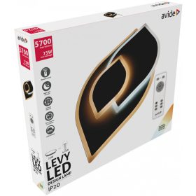   Avide Design Mennyezeti Lámpa Levy 73W(36.5+36.5) RF Távirányítóval