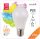 Avide Smart LED Globe A60 10W NW 4000K PIR mozgásérzékelővel, (mozgásérzékelős LED izzó) ASG27NW-10W-PIR