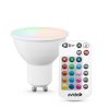 Avide Smart LED GU10 2.9W RGB+W 2700K IR Távirányítóval (ASGU10RGBW-2.9W-RC)